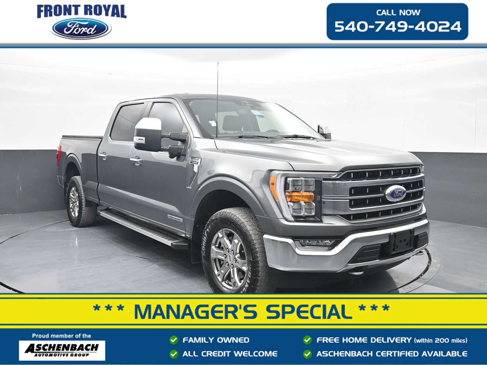 2023 Ford F-150 Lariat SuperCrew LB 4WD