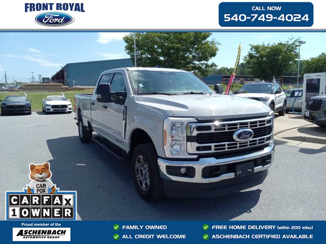 Avalanche Gray 2026 Ford F-250 Super Duty XLT Crew Cab LB 4WD Pickup Truck Four-Wheel Drive Automatic