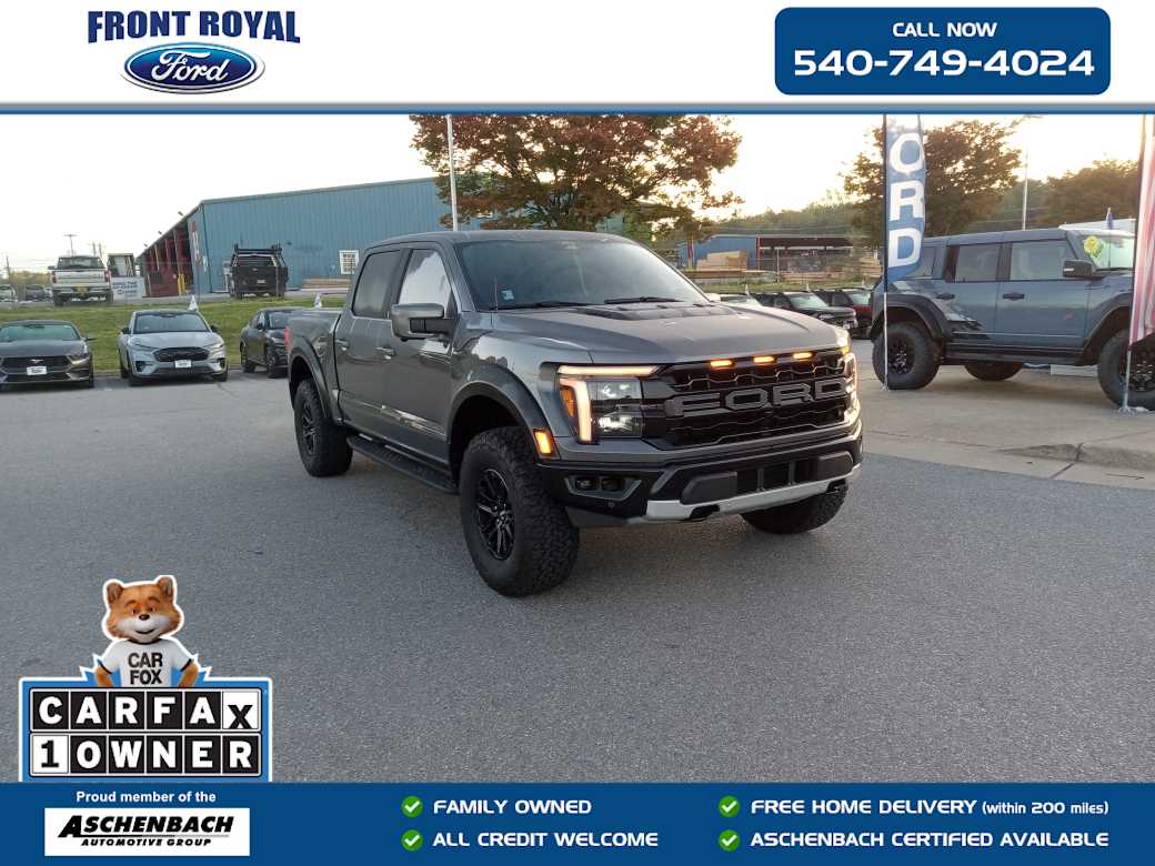Carbonized Gray Metallic 2025 Ford F-150 Pickup Truck Four-Wheel Drive Automatic