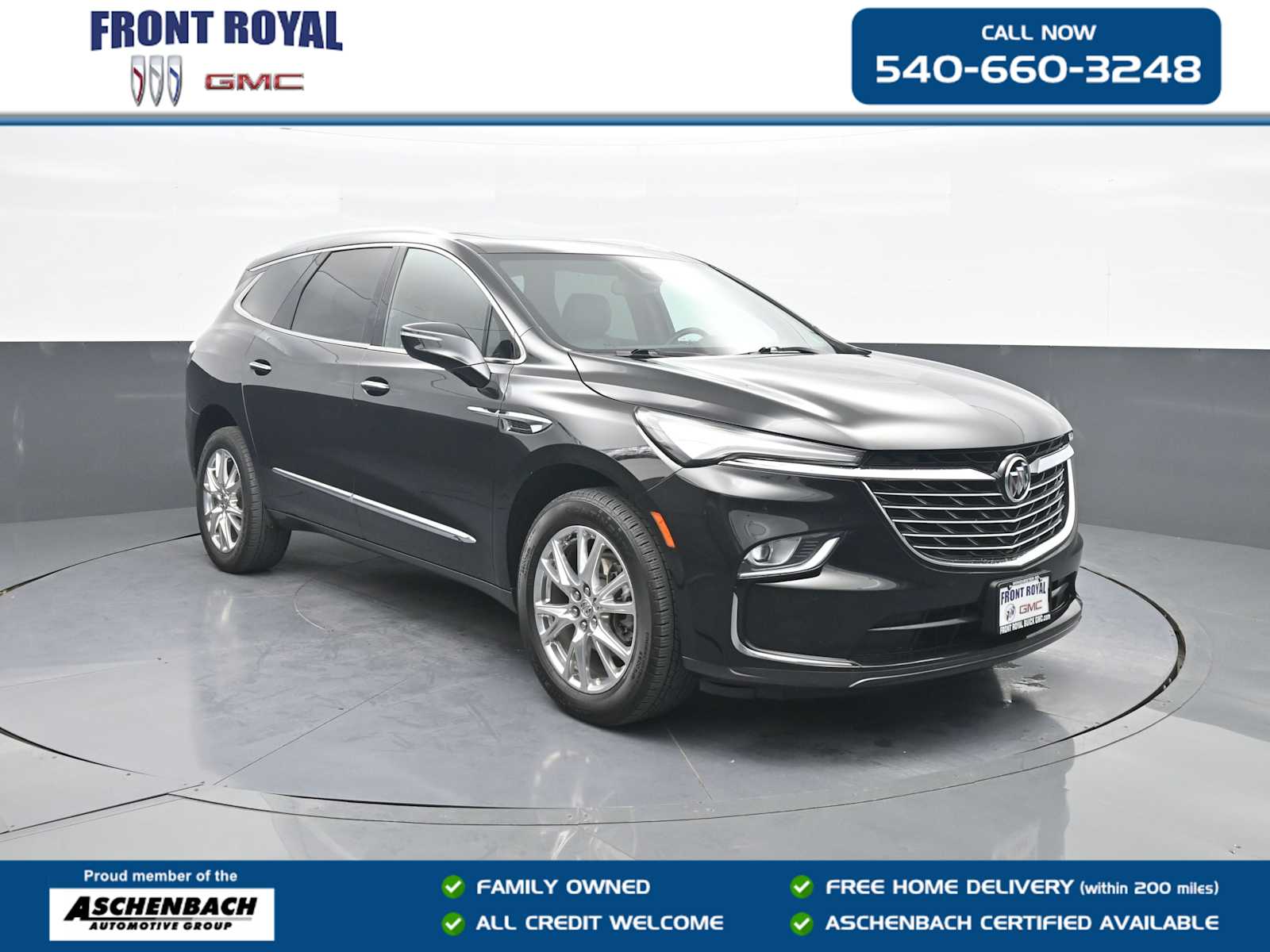 Black (Ebony Twilight Metallic) 2023 Buick Enclave Essence FWD SUV / Crossover Front-Wheel Drive 9-Speed Automatic