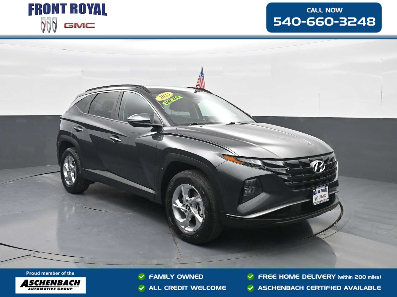 Portofino Gray 2023 Hyundai Tucson SEL AWD SUV / Crossover All-Wheel Drive 8-Speed Automatic
