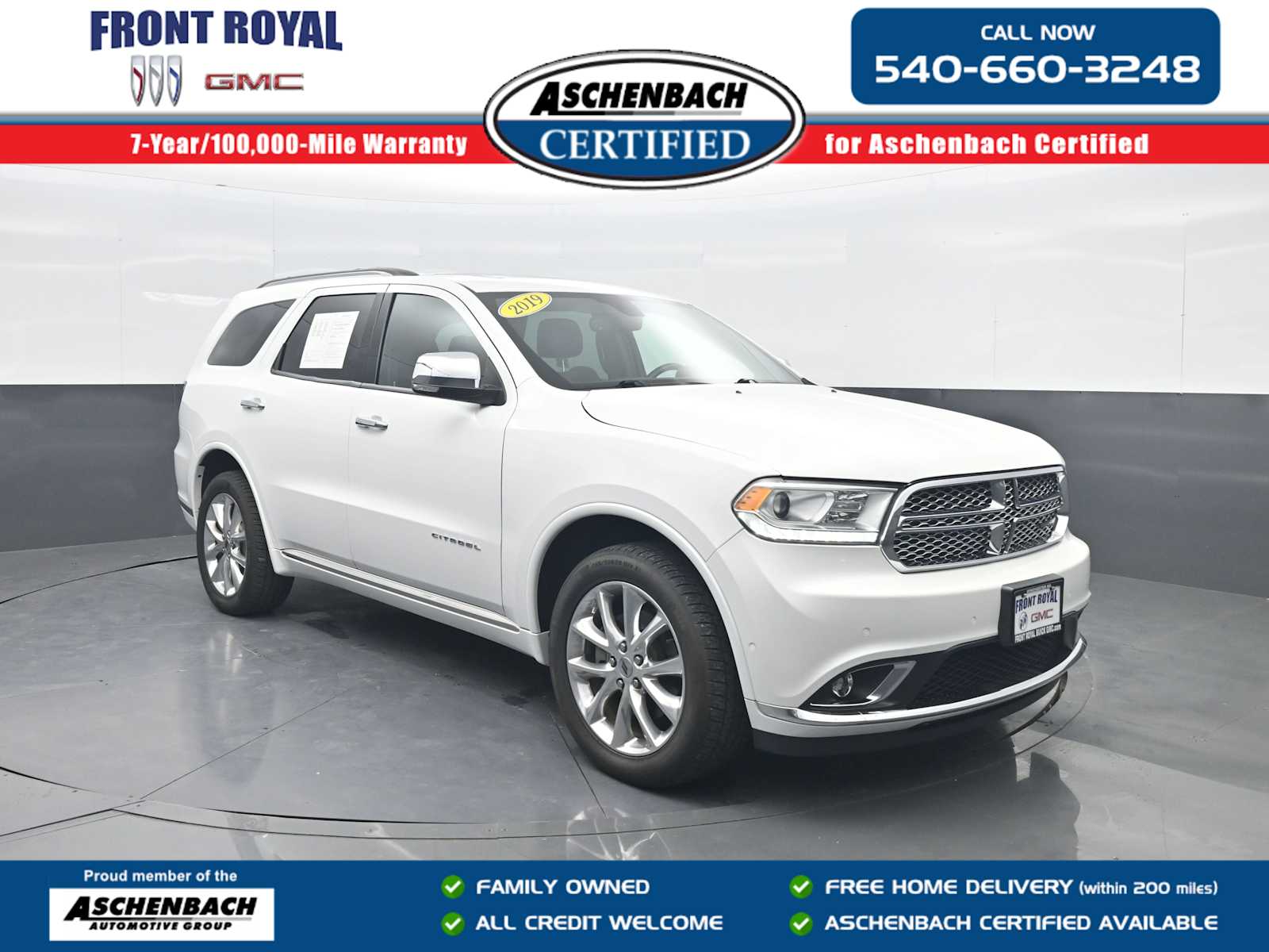 2019 Dodge Durango Citadel AWD