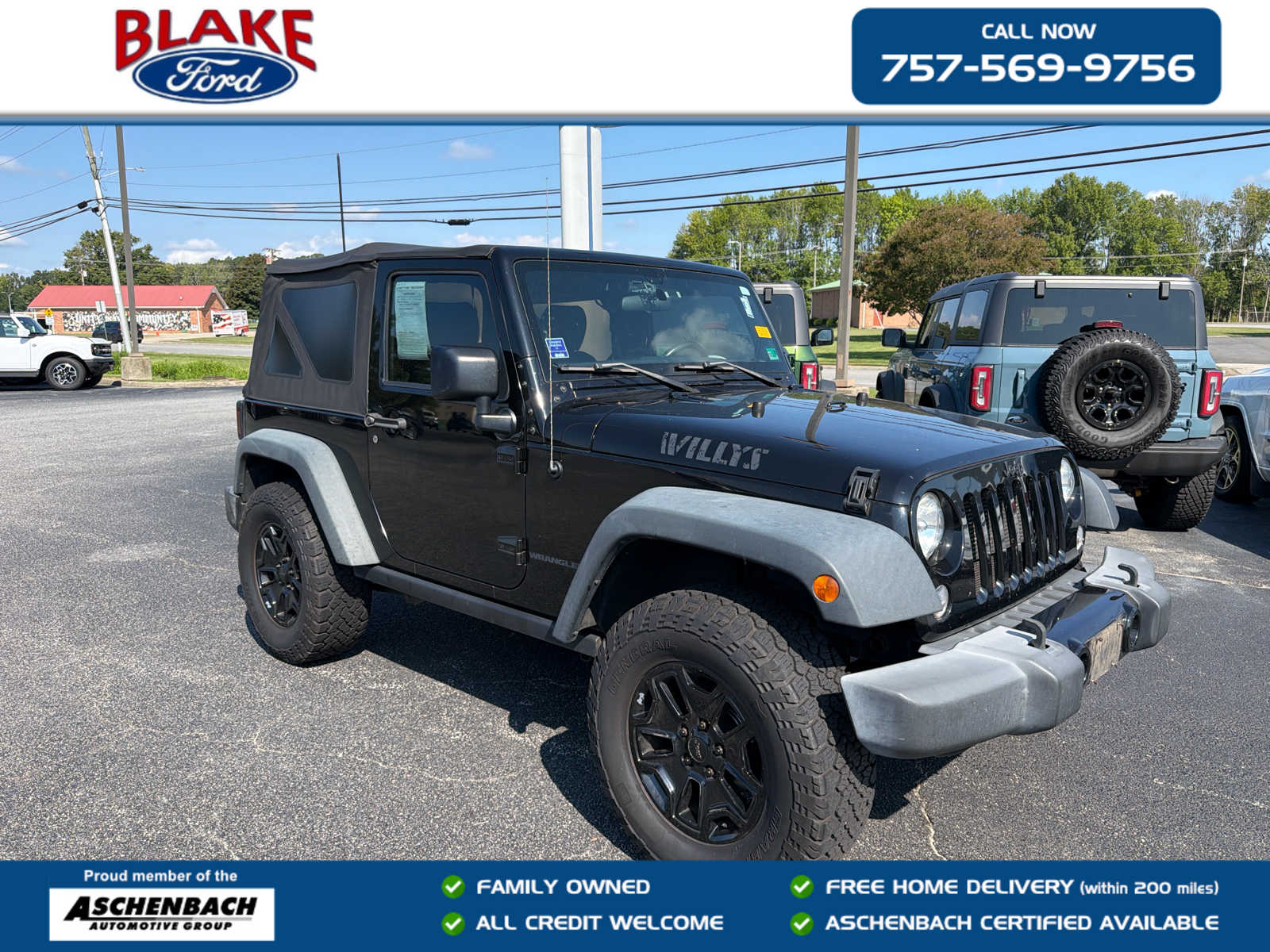 2016 Jeep Wrangler Willys Wheeler
