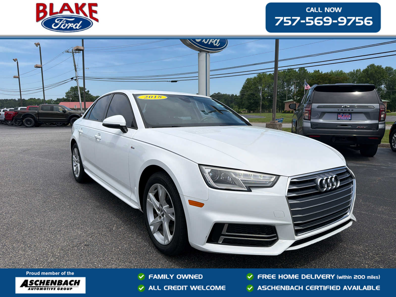 2018 Audi A4 2.0T ultra Premium