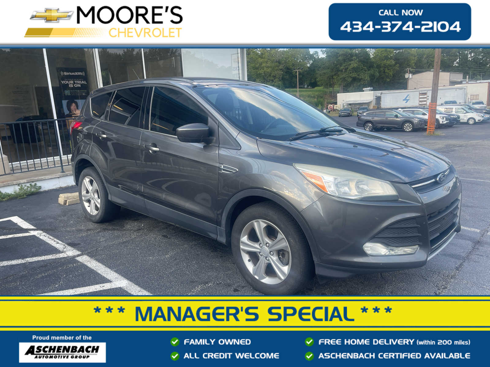 Gray (Magnetic) 2016 Ford Escape SUV / Crossover All-Wheel Drive 6-Speed Automatic