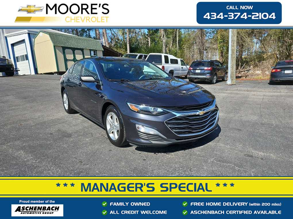 Dark Ash Metallic 2022 Chevrolet Malibu LS Fleet FWD Sedan Front-Wheel Drive Continuously Variable Transmission