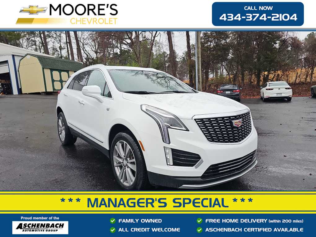 White 2024 Cadillac XT5 Premium Luxury FWD SUV / Crossover Front-Wheel Drive 9-Speed Automatic