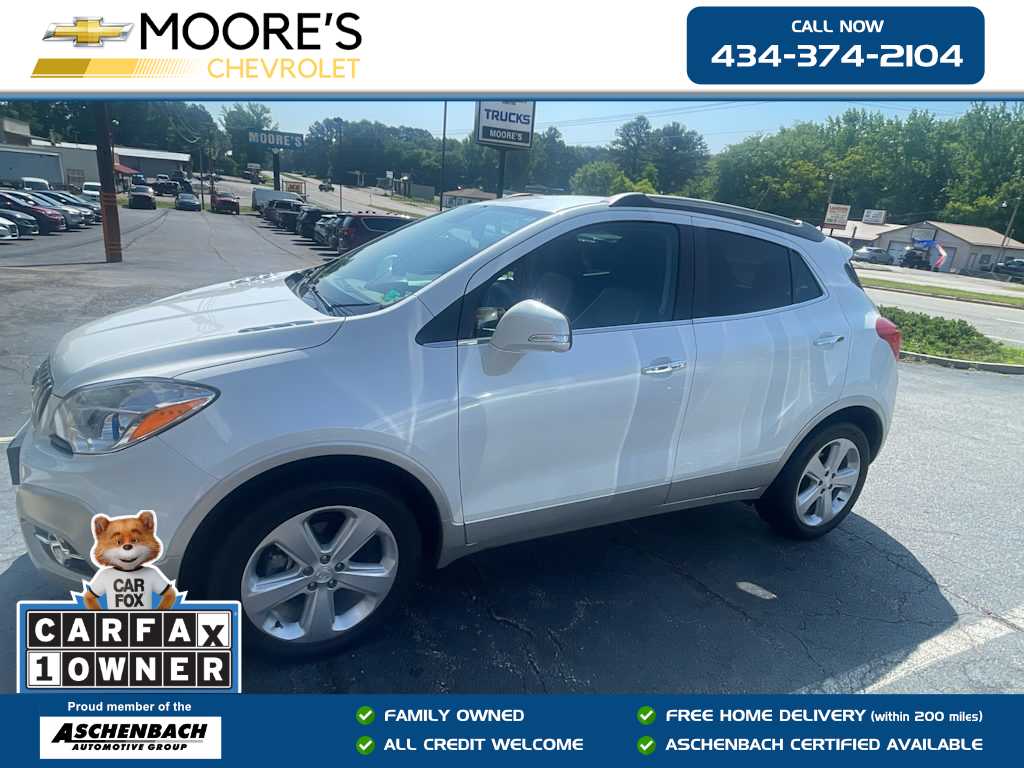 White Pearl Tricoat 2015 Buick Encore SUV / Crossover All-Wheel Drive 6-Speed Automatic
