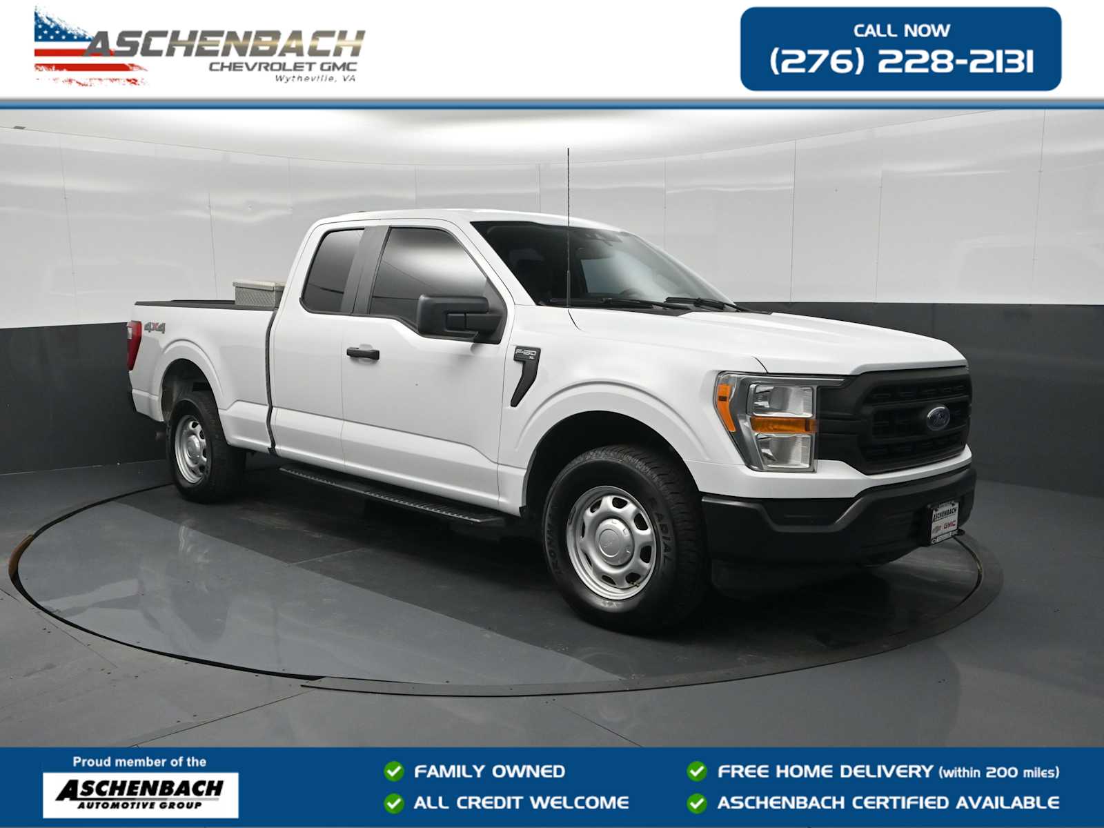 2021 Ford F-150 XL SuperCab 4WD