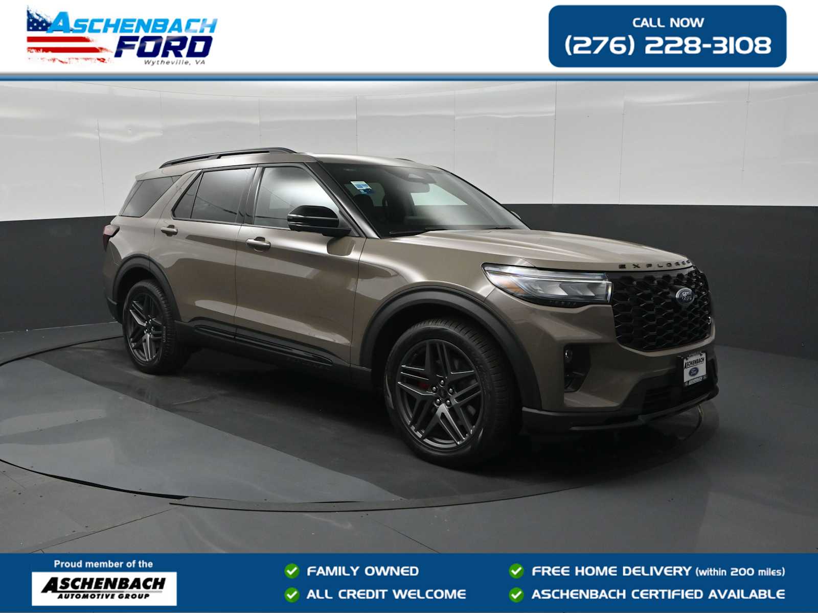 MARSH GRAY 2026 Ford Explorer ST AWD SUV / Crossover All-Wheel Drive Automatic