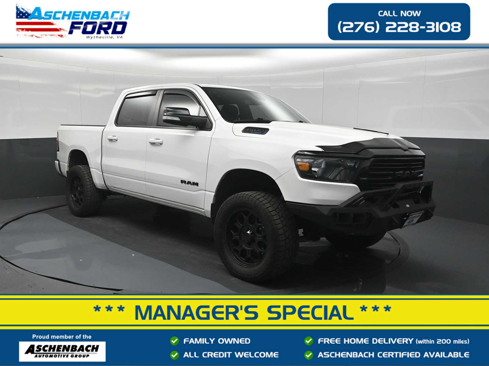 2021 Ram 1500 Big Horn Crew Cab 4x4 5'7" Box