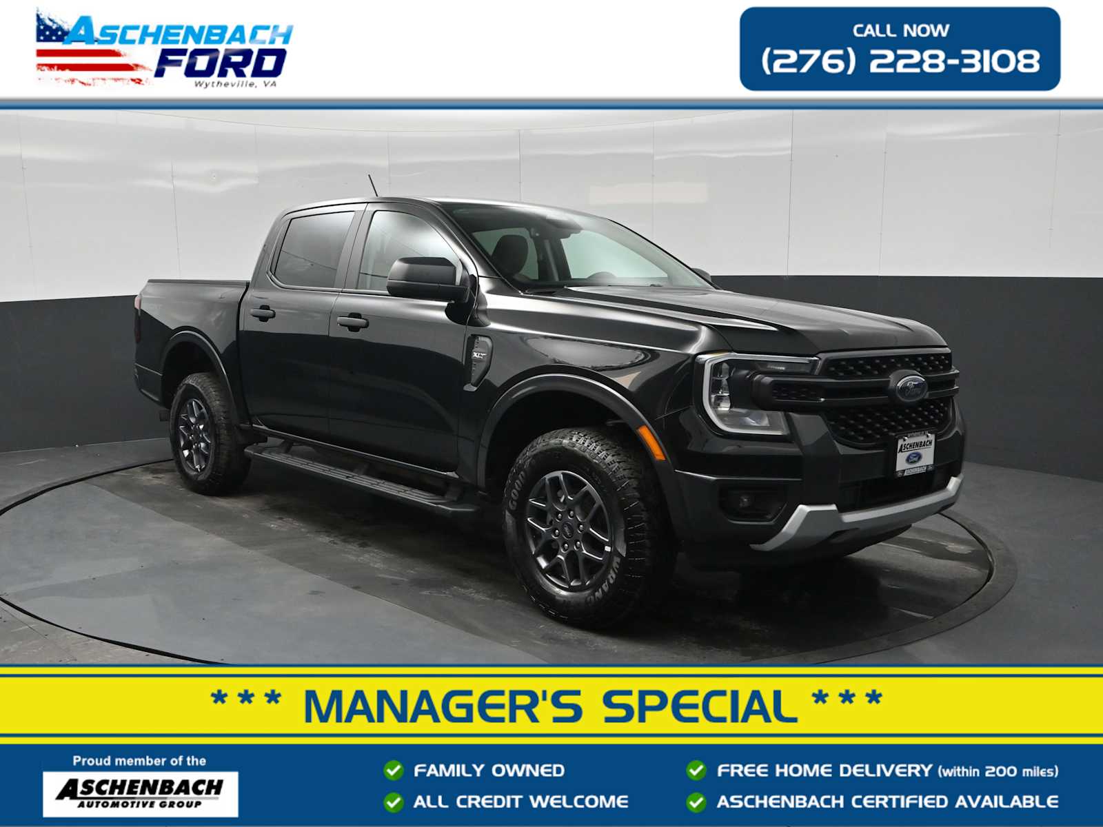 2024 Ford Ranger XLT SuperCrew 4WD