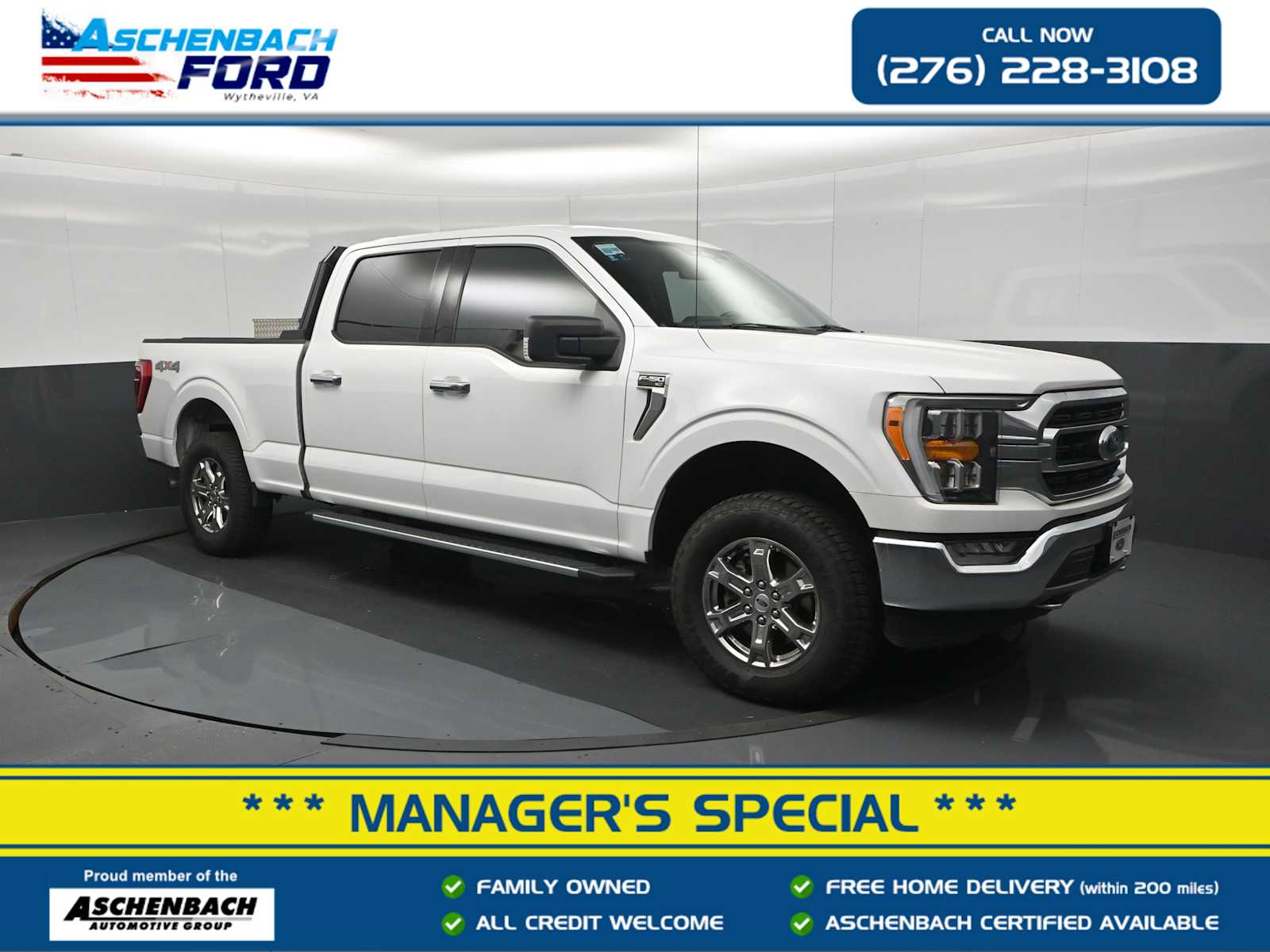 2021 Ford F-150 XLT SuperCrew 4WD