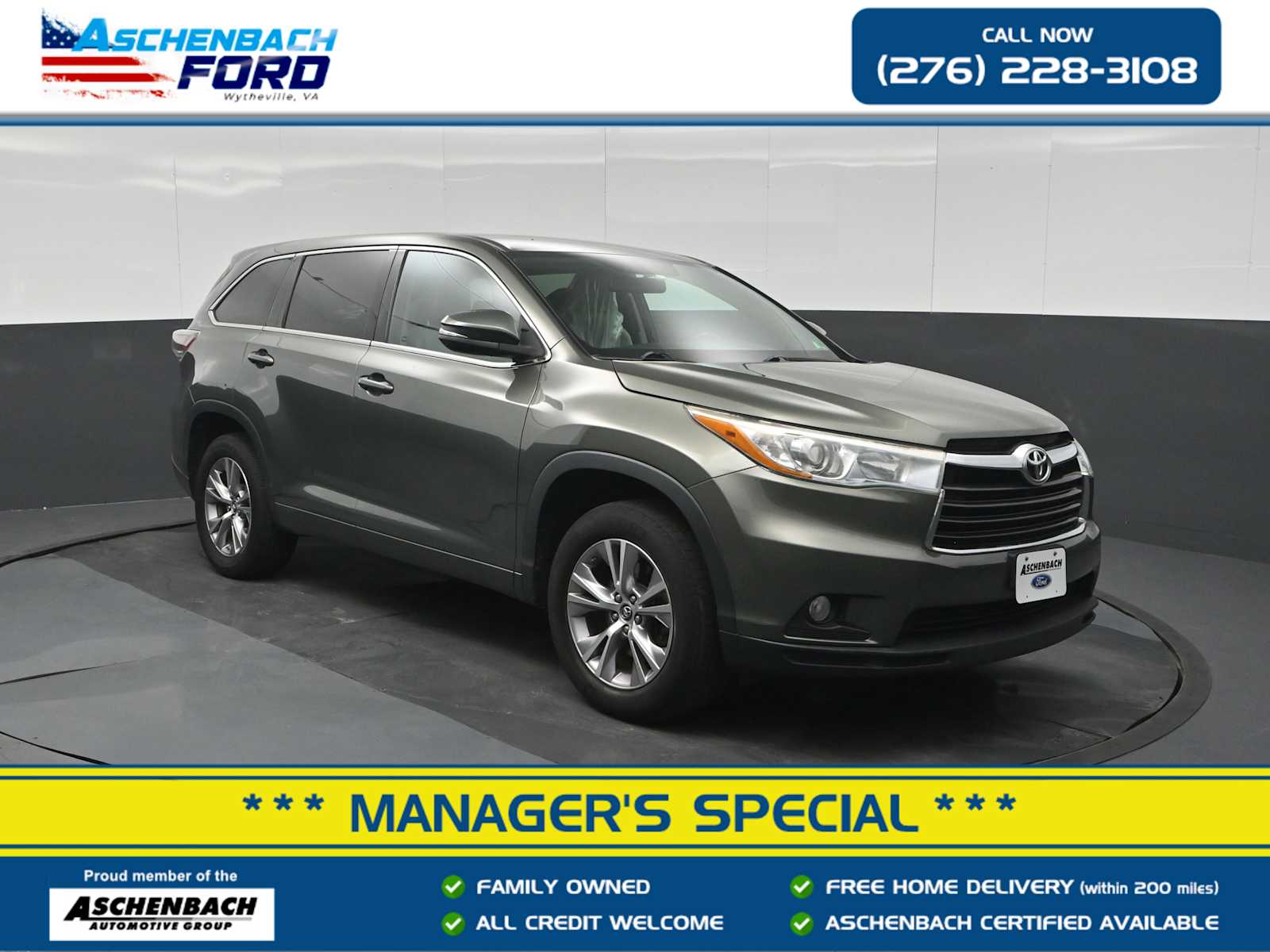 2016 Toyota Highlander LE V6