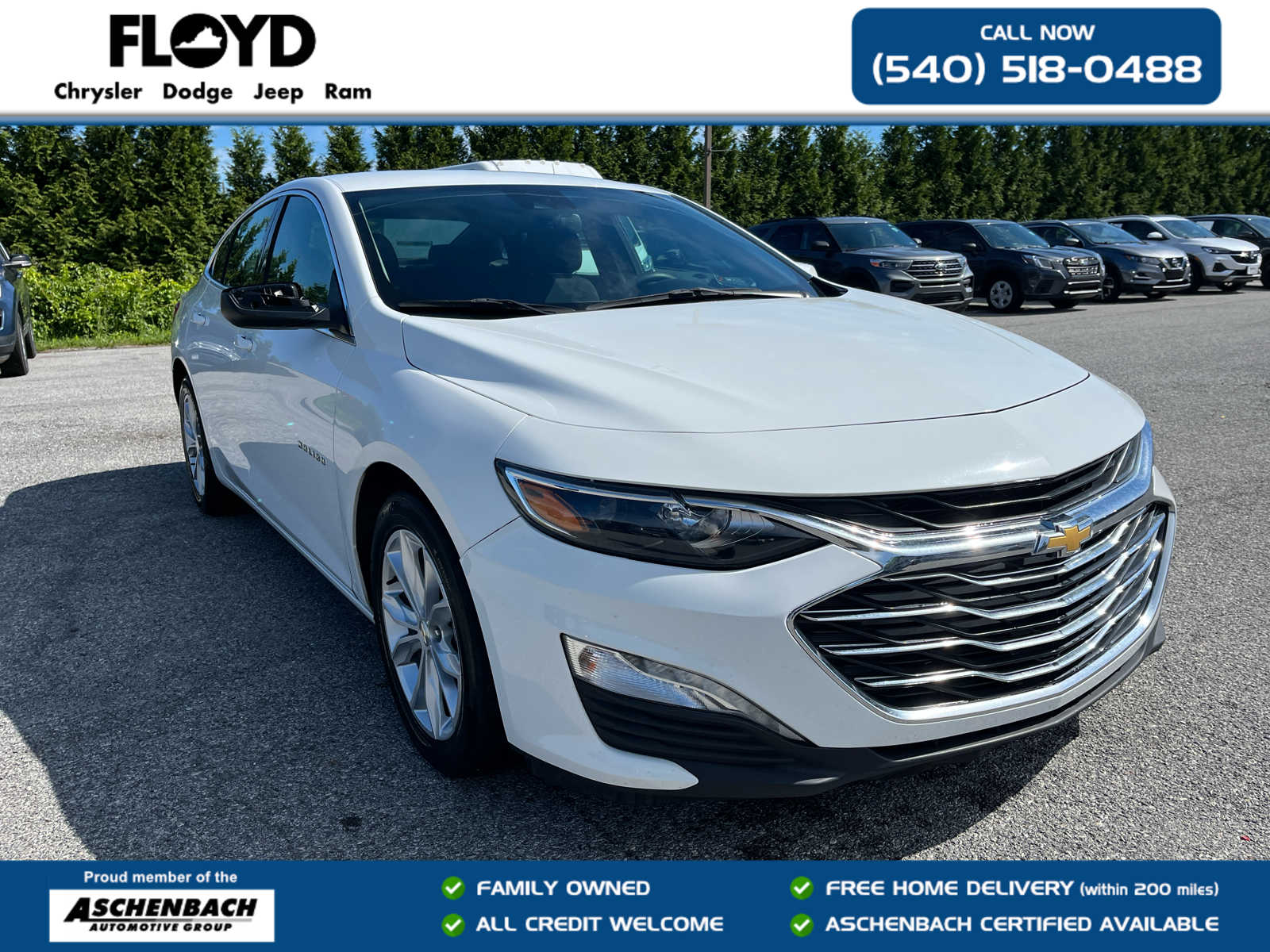 Summit White 2023 Chevrolet Malibu Sedan Front-Wheel Drive Continuously Variable Transmission
