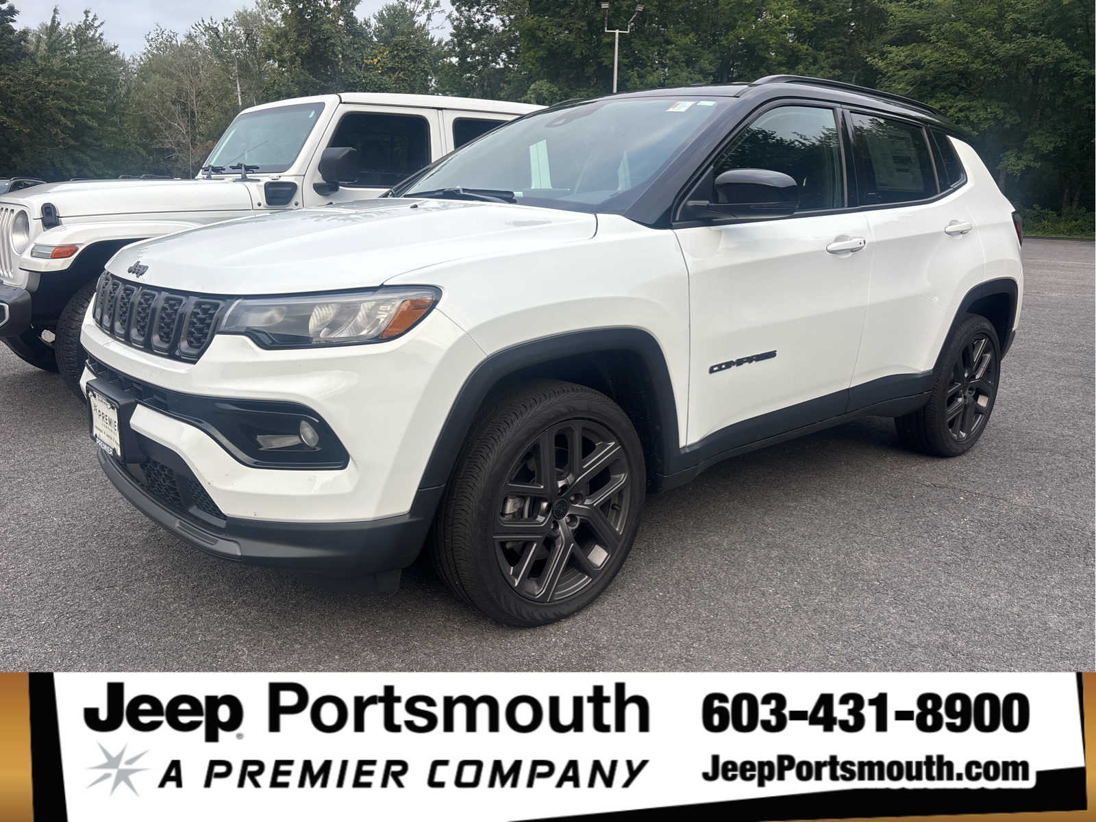 Bright White Clearcoat 2026 Jeep Compass SUV / Crossover Four-Wheel Drive 8-Speed Automatic
