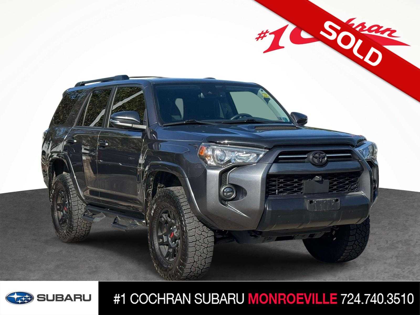 Magnetic Gray Metallic 2023 Toyota 4Runner SUV / Crossover Four-Wheel Drive 5-Speed Automatic