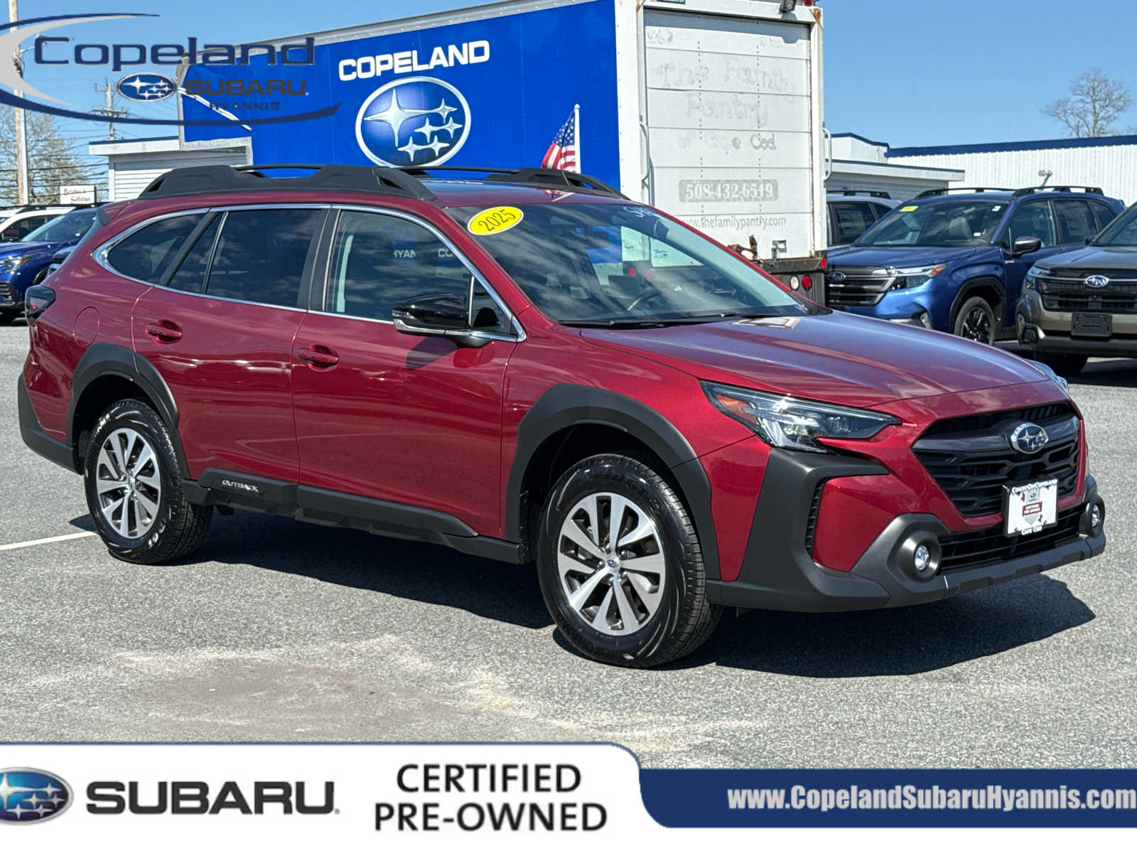 Crimson Red Pearl 2025 Subaru Outback SUV / Crossover All-Wheel Drive Continuously Variable Transmission