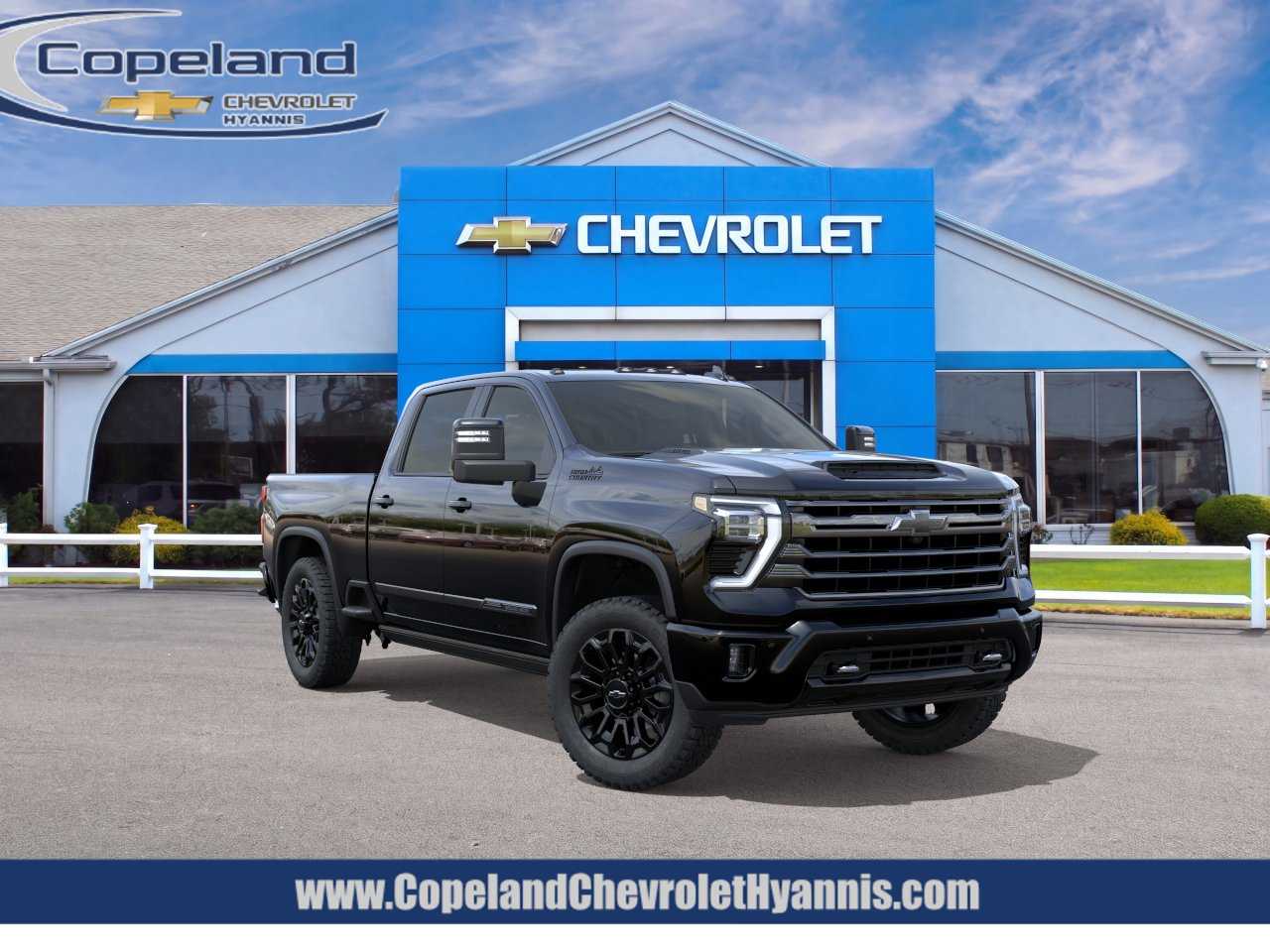 Black 2026 Chevrolet Silverado 2500HD Pickup Truck Four-Wheel Drive Automatic