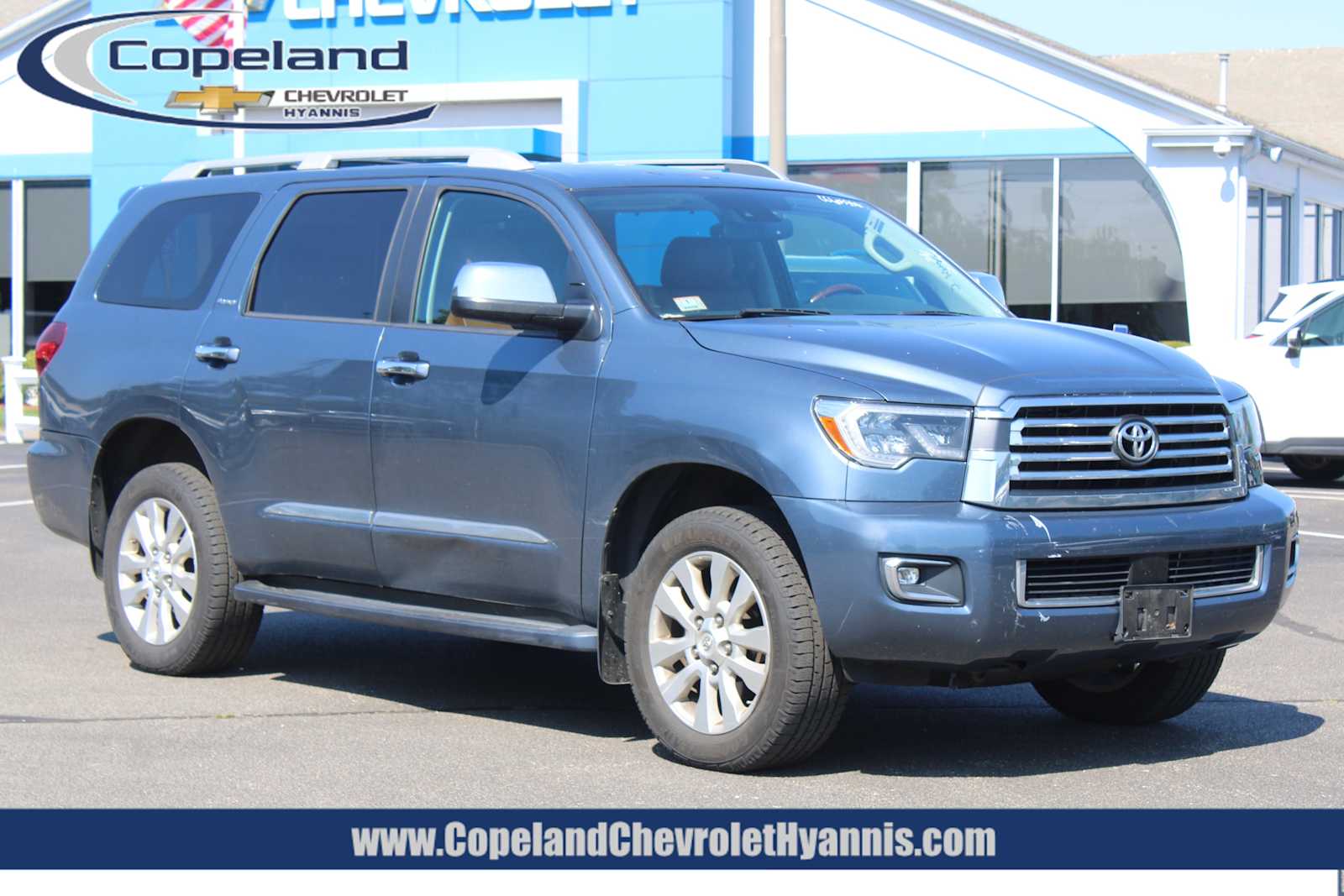 Shoreline Blue Pearl 2021 Toyota Sequoia SUV / Crossover Four-Wheel Drive 6-Speed Automatic