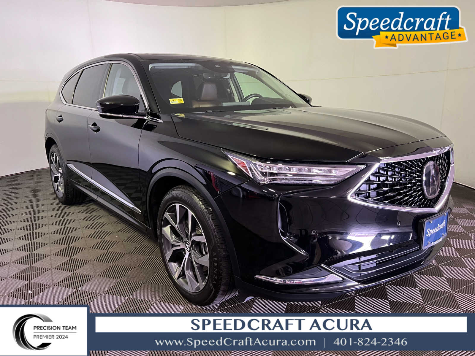 Majestic Black Pearl 2024 Acura MDX SUV / Crossover All-Wheel Drive Automatic