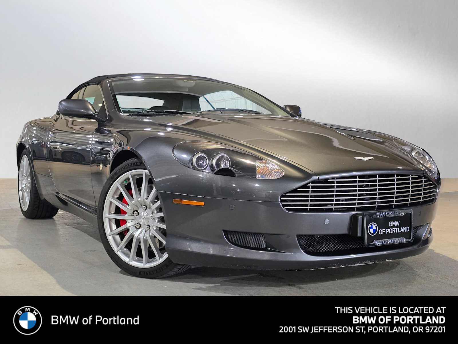 2008 Aston Martin DB9 Volante Convertible RWD Convertible Rear-Wheel Drive 6-Speed Automatic