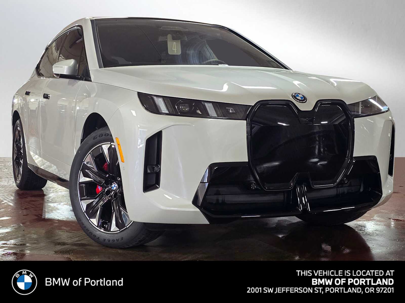 Mineral White Metallic 2026 BMW iX xDrive45 SUV / Crossover All-Wheel Drive 1-Speed Automatic