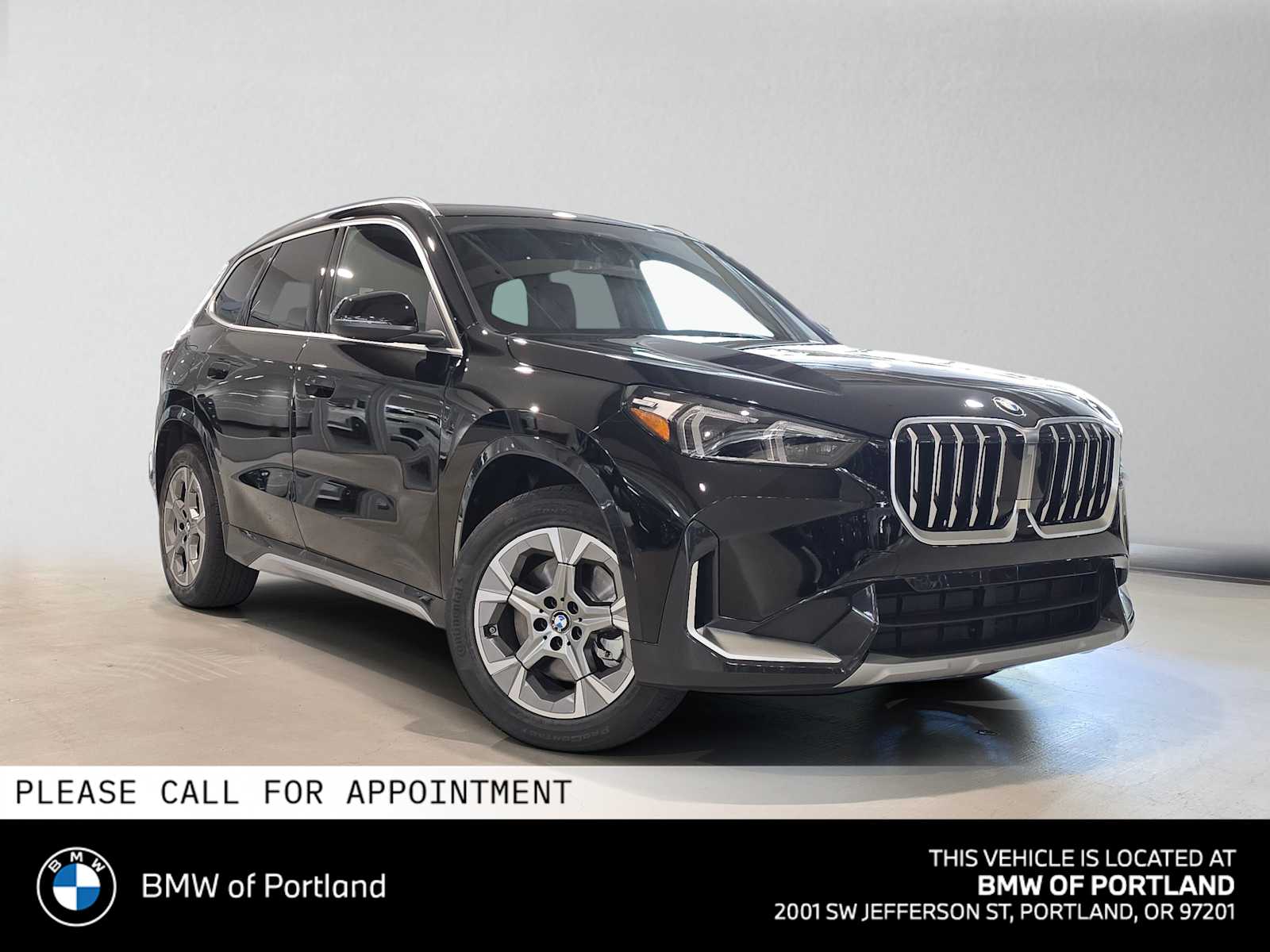Jet Black 2026 BMW X1 SUV / Crossover All-Wheel Drive 7-Speed Automatic