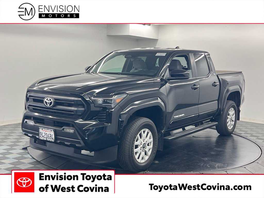 Black 2024 Toyota Tacoma Pickup Truck Four-Wheel Drive Automatic