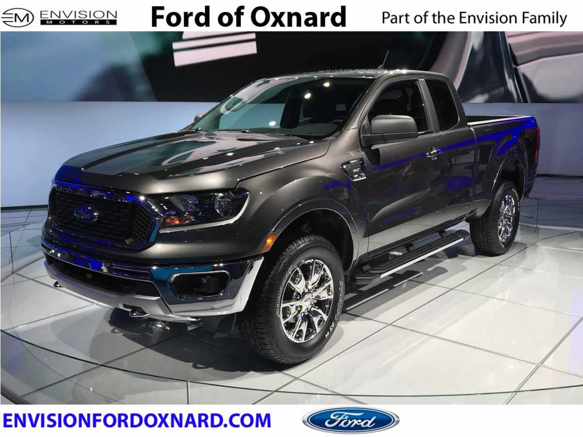 Cactus Gray 2021 Ford Ranger Pickup Truck Four-Wheel Drive Automatic