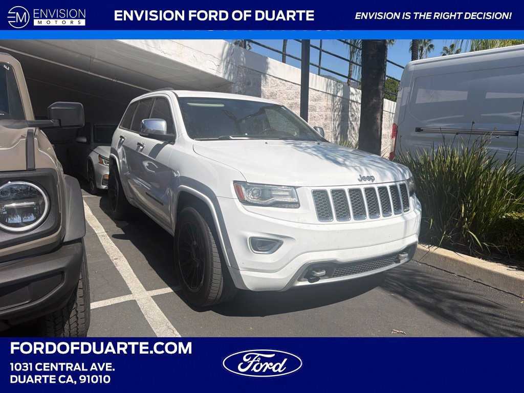 Bright White Clearcoat 2014 Jeep Grand Cherokee SUV / Crossover 4X2 8-Speed Automatic