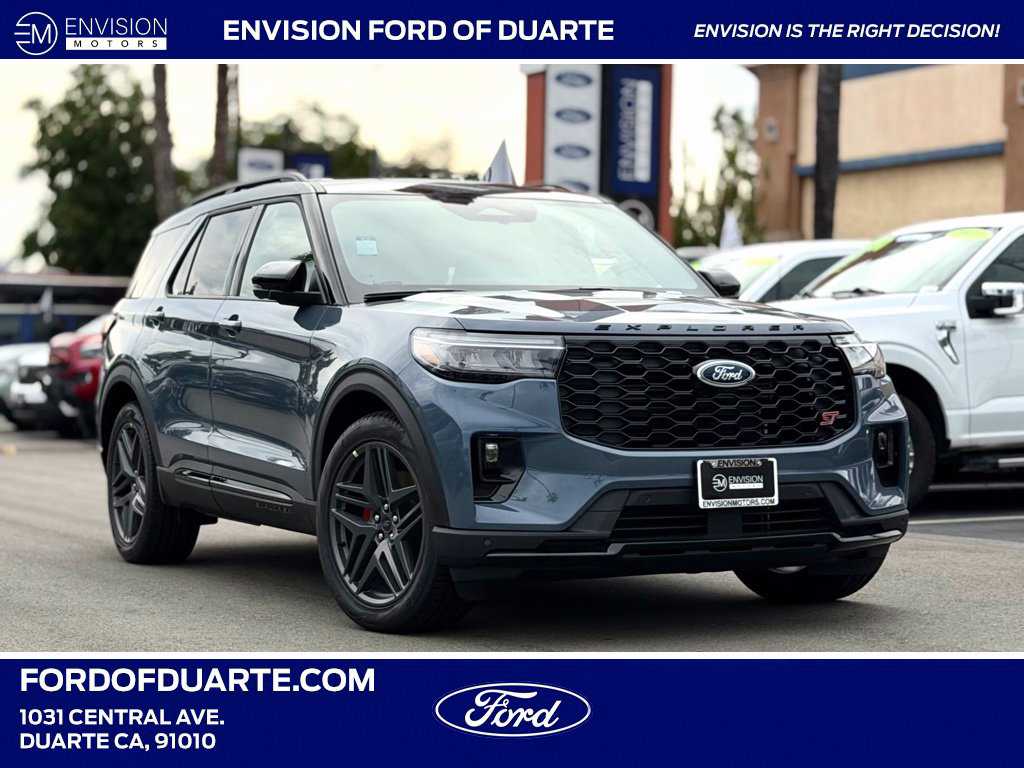 Vapor Blue Metallic 2026 Ford Explorer SUV / Crossover All-Wheel Drive Automatic