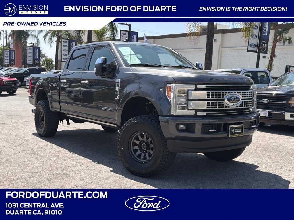 Gray (Magnetic Metallic) 2019 Ford F-250 Super Duty Pickup Truck Four-Wheel Drive 6-Speed Automatic