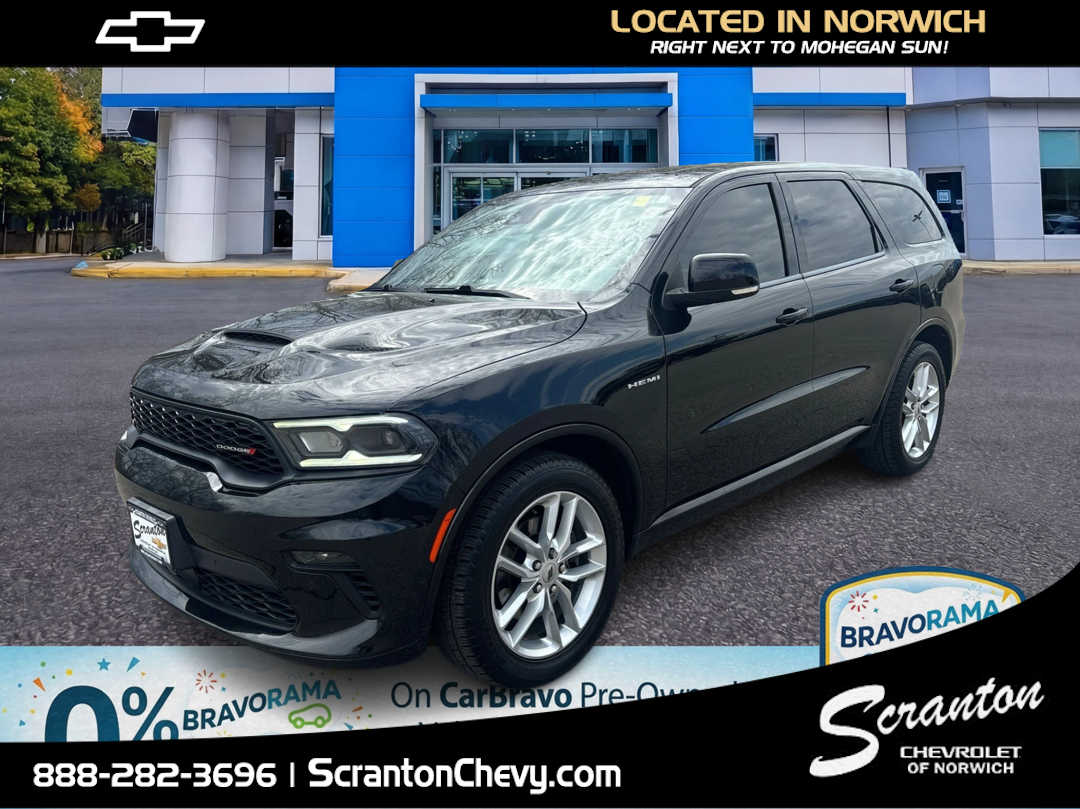 DB Black Clearcoat 2021 Dodge Durango R/T AWD SUV / Crossover All-Wheel Drive 8-Speed Automatic