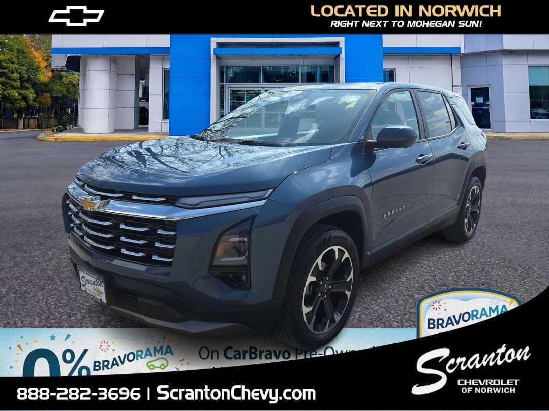 Lakeshore Blue Metallic 2025 Chevrolet Equinox LT FWD SUV / Crossover Front-Wheel Drive Continuously Variable Transmission