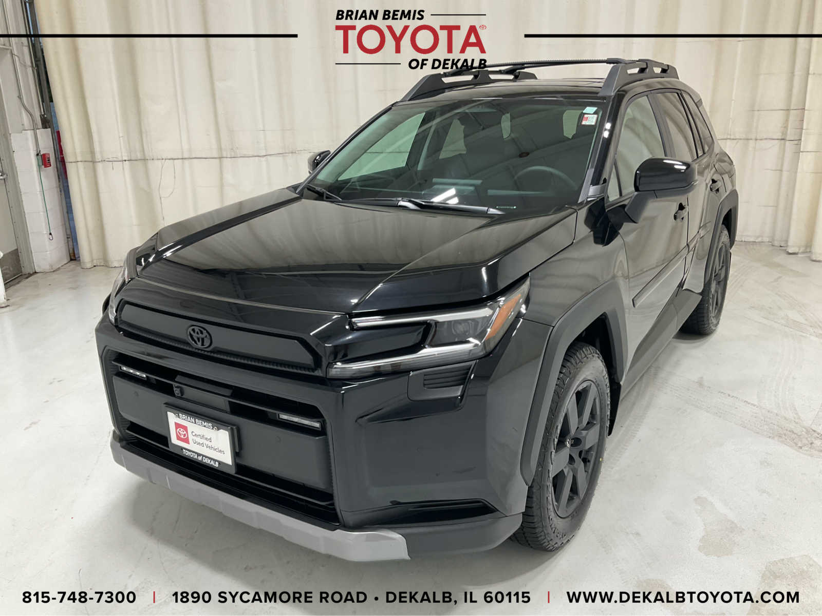 Midnight Black Metallic 2026 Toyota RAV4 SUV / Crossover All-Wheel Drive Continuously Variable Transmission
