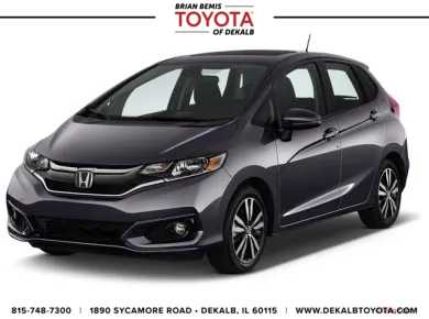 Gray (Modern Steel Metallic) 2018 Honda Fit Hatchback Front-Wheel Drive Continuously Variable Transmission