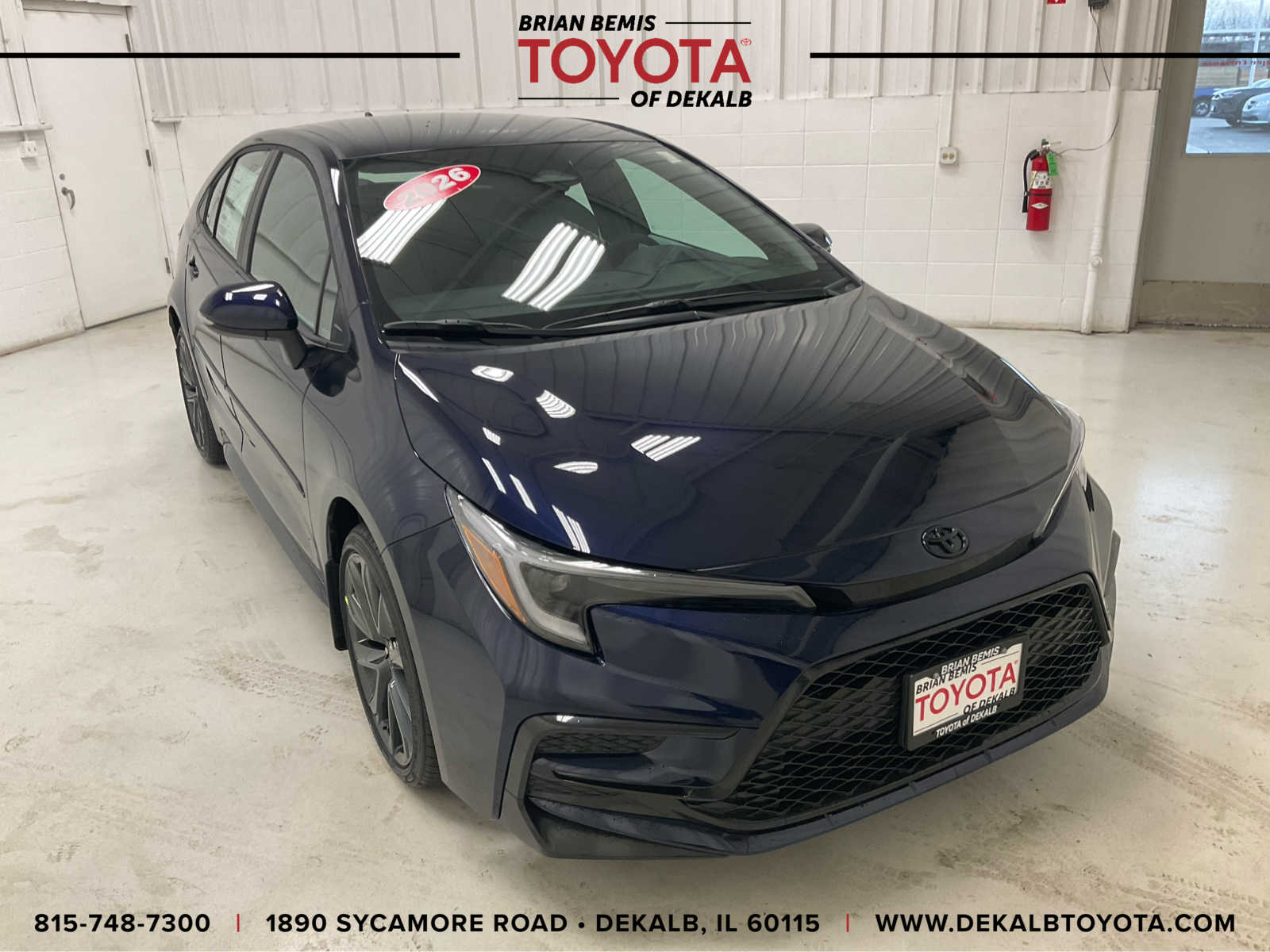 Blueprint 2026 Toyota Corolla SE FWD Sedan Front-Wheel Drive Continuously Variable Transmission