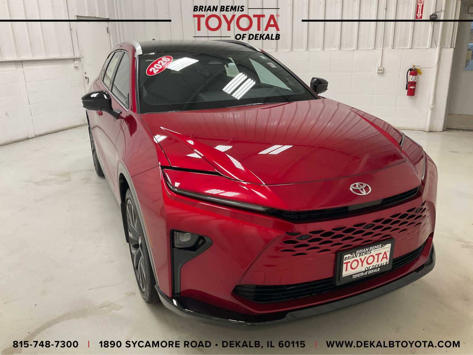 Finish Line Red 2026 Toyota Crown Signia Limited AWD SUV / Crossover All-Wheel Drive Continuously Variable Transmission