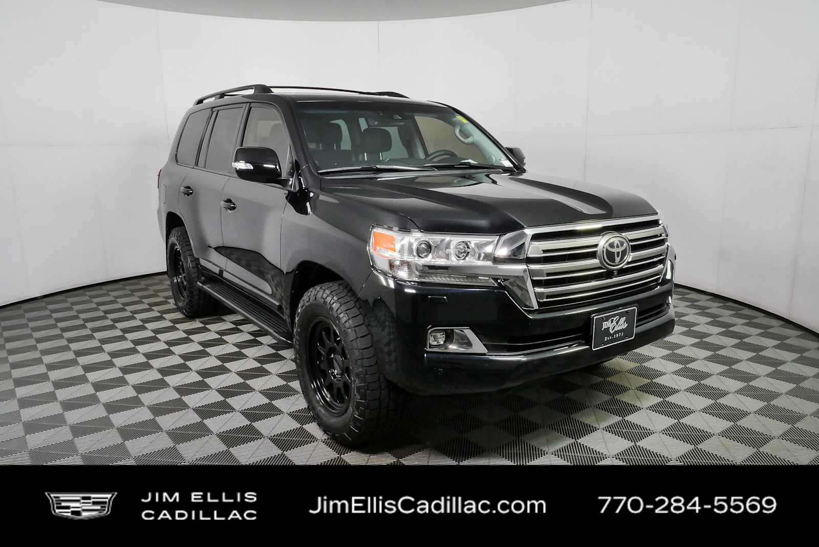 Midnight Black Metallic 2017 Toyota Land Cruiser AWD SUV / Crossover All-Wheel Drive 8-Speed Automatic