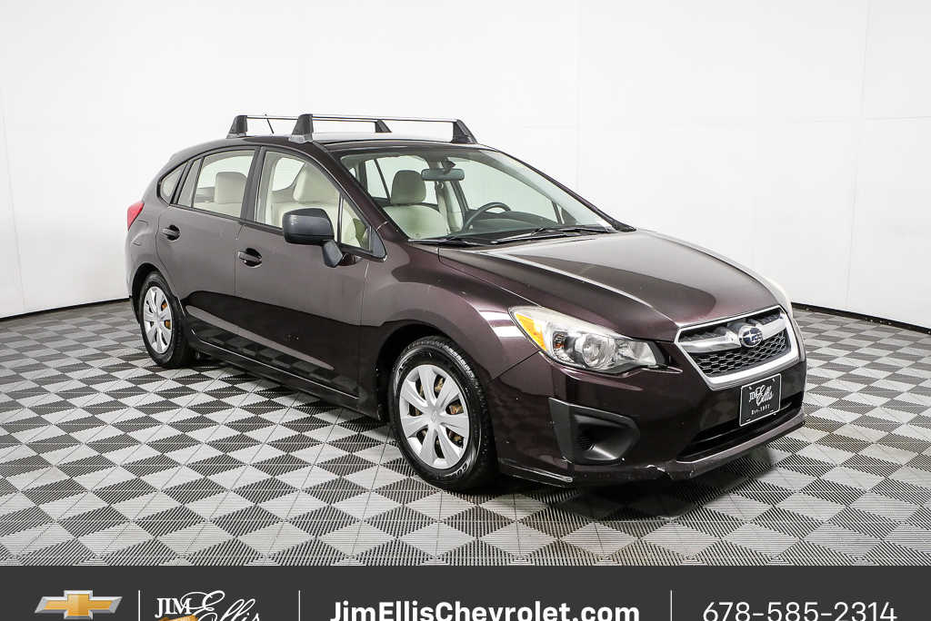 Deep Cherry Pearl 2013 Subaru Impreza 2.0i Hatchback Hatchback All-Wheel Drive Continuously Variable Transmission