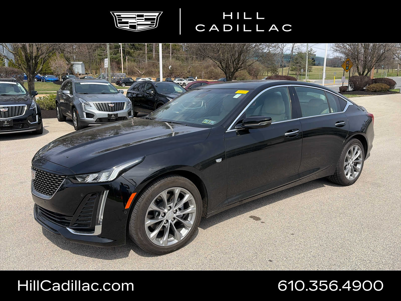 Black Raven 2023 Cadillac CT5 Premium Luxury AWD Sedan All-Wheel Drive Automatic