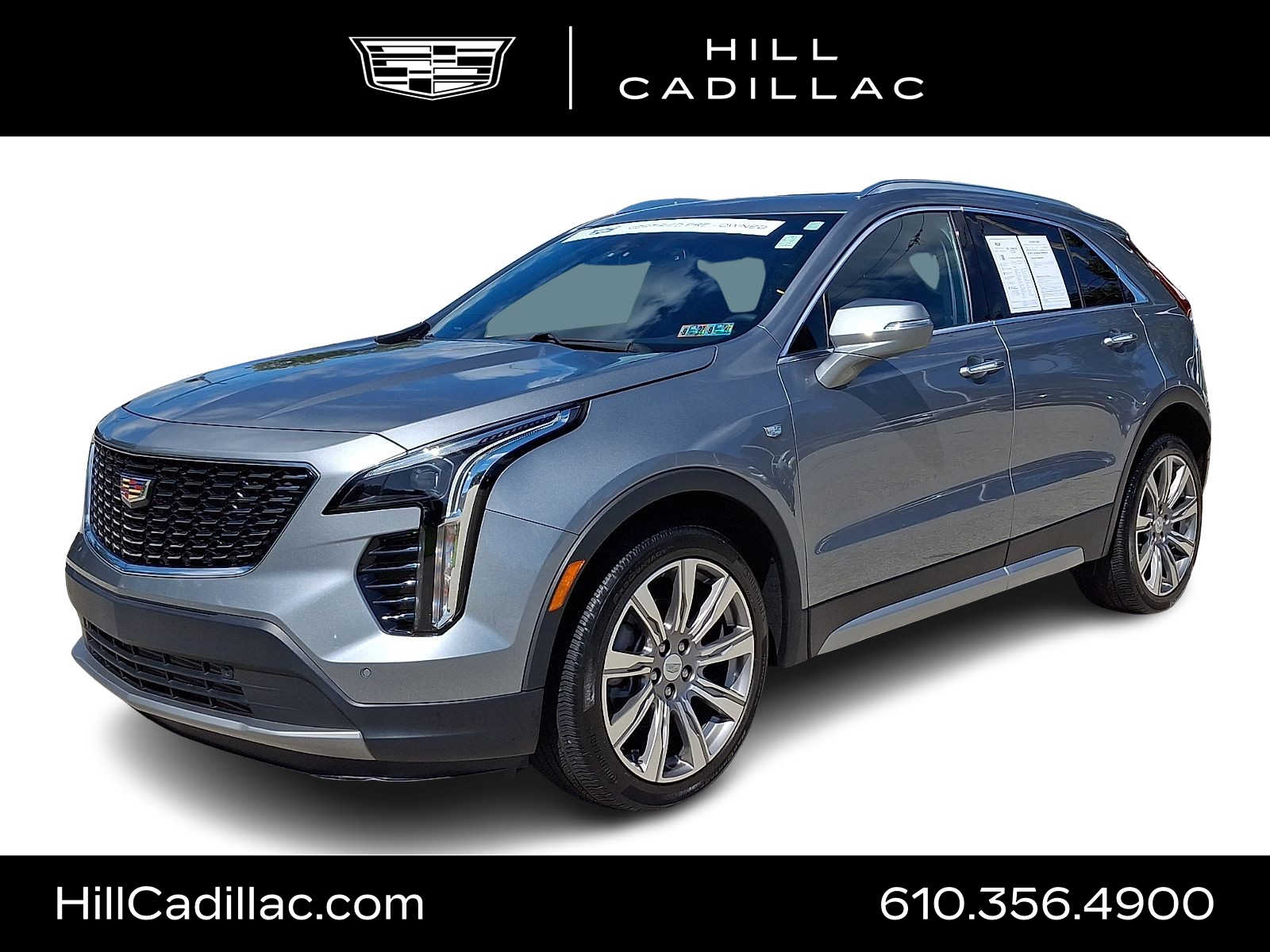 Argent Silver Metallic 2023 Cadillac XT4 SUV / Crossover Four-Wheel Drive 9-Speed Automatic
