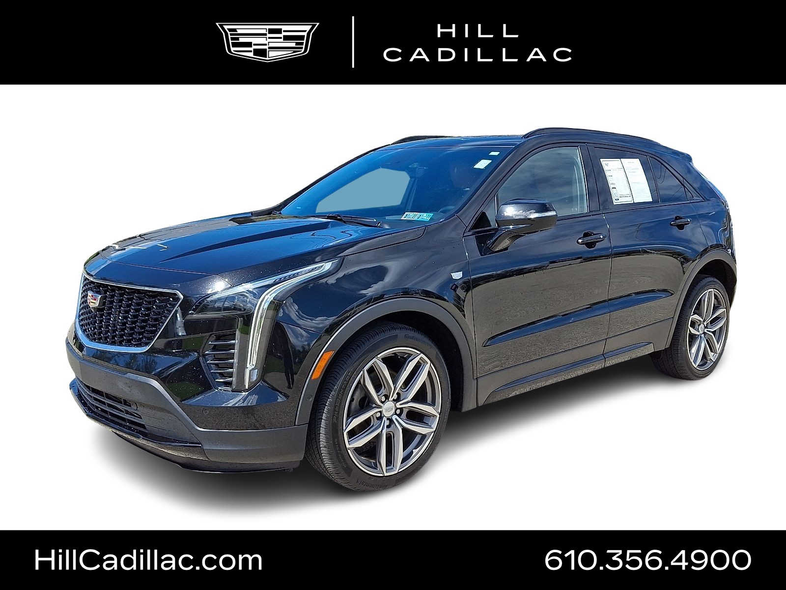 Stellar Black Metallic 2019 Cadillac XT4 Sport AWD SUV / Crossover Four-Wheel Drive 9-Speed Automatic