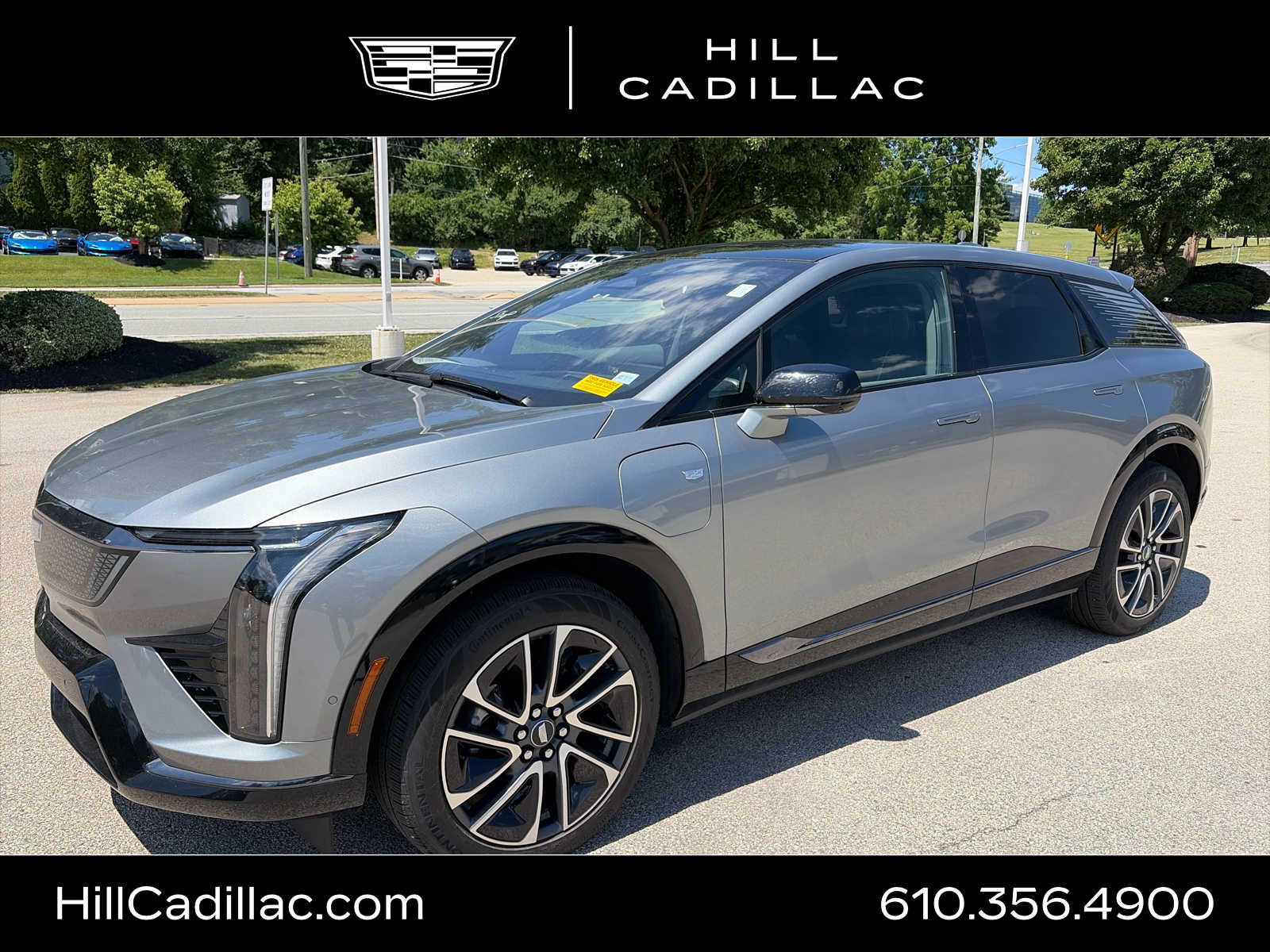 Argent Silver Metallic 2025 Cadillac OPTIQ Sport 2 AWD SUV / Crossover All-Wheel Drive 1-Speed Automatic