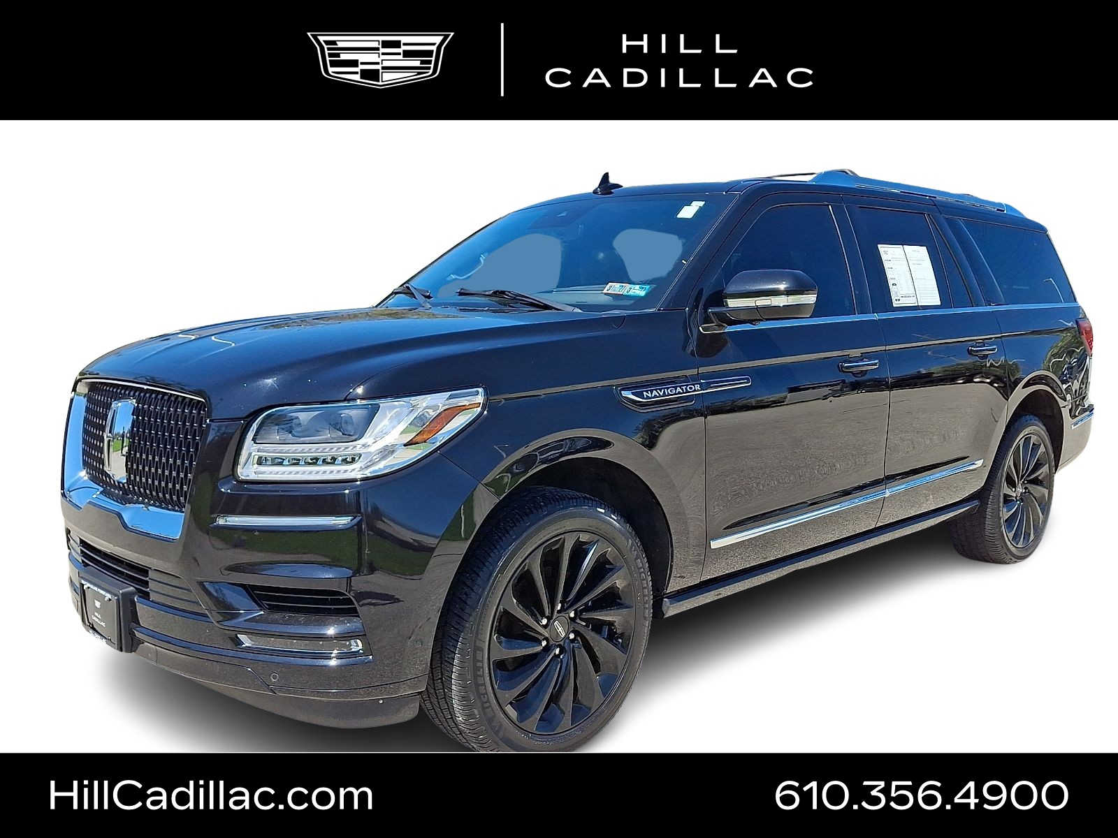 Infinite Black 2021 Lincoln Navigator L Reserve 4WD SUV / Crossover Four-Wheel Drive Automatic