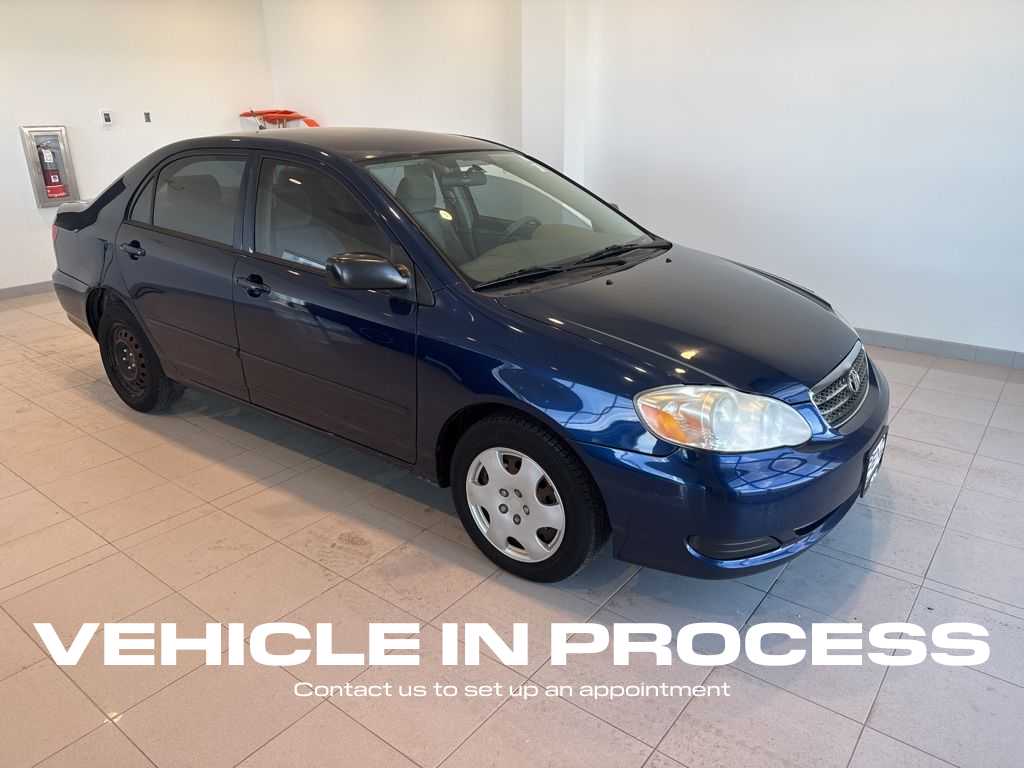 Blue (Indigo Ink Pearl) 2007 Toyota Corolla CE Sedan Front-Wheel Drive Manual