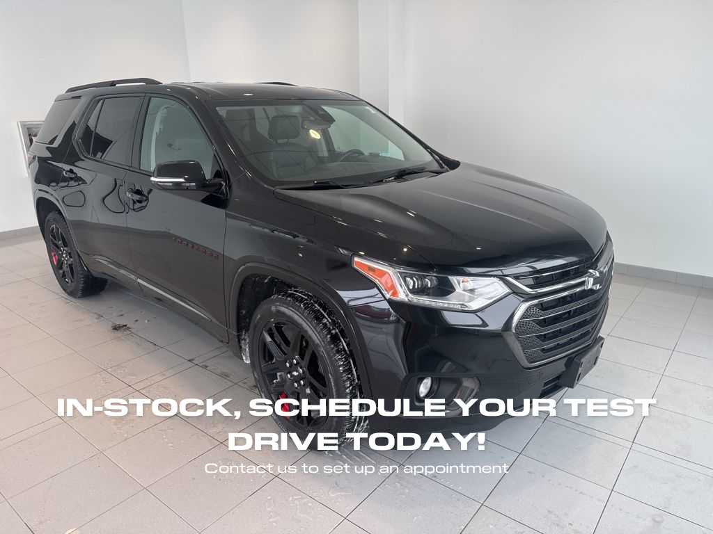 Mosaic Black Metallic 2019 Chevrolet Traverse Premier FWD SUV / Crossover Front-Wheel Drive 9-Speed Automatic