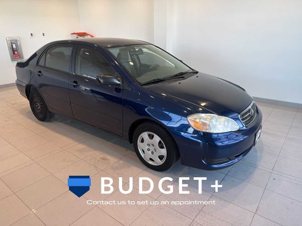 Blue (Indigo Ink Pearl) 2007 Toyota Corolla CE Sedan Front-Wheel Drive 4-Speed Automatic