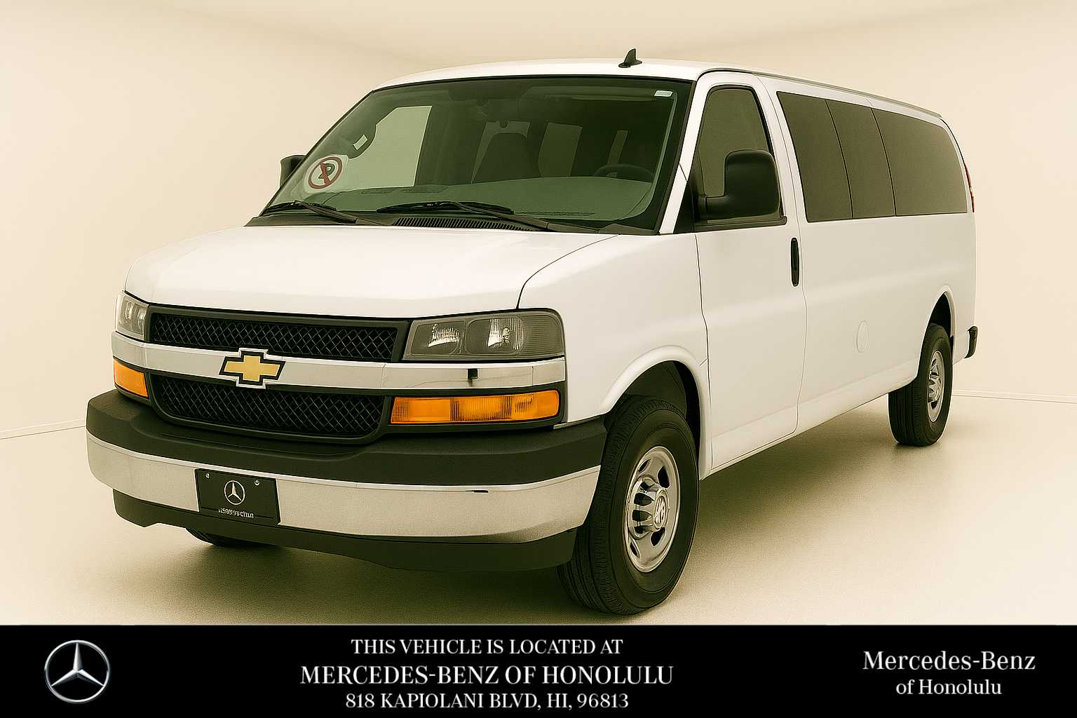 Summit White 2019 Chevrolet Express 3500 LT RWD Van Rear-Wheel Drive 8-Speed Automatic